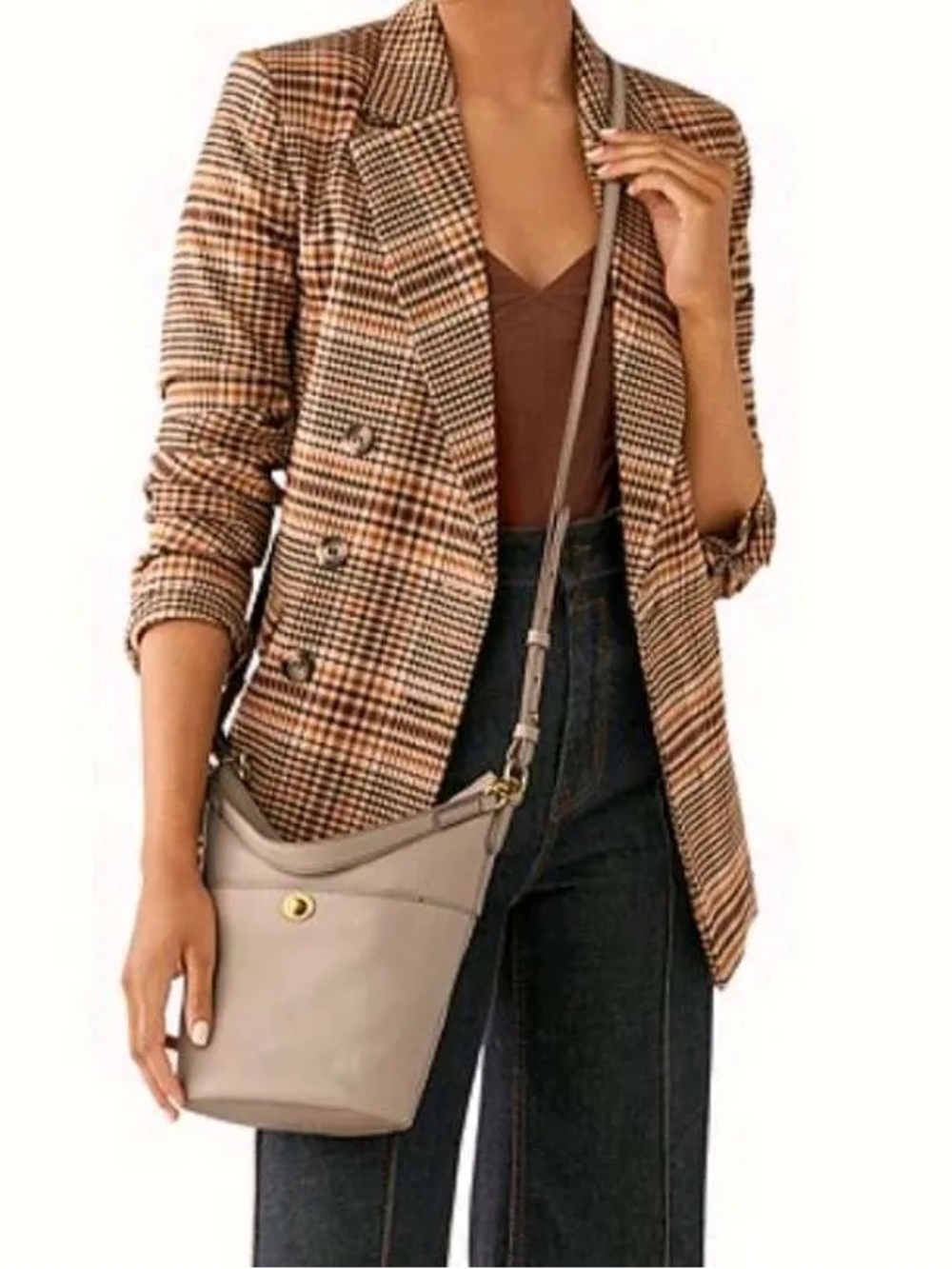 FOSSIL Graystone Small Hobo Crossbody Bag